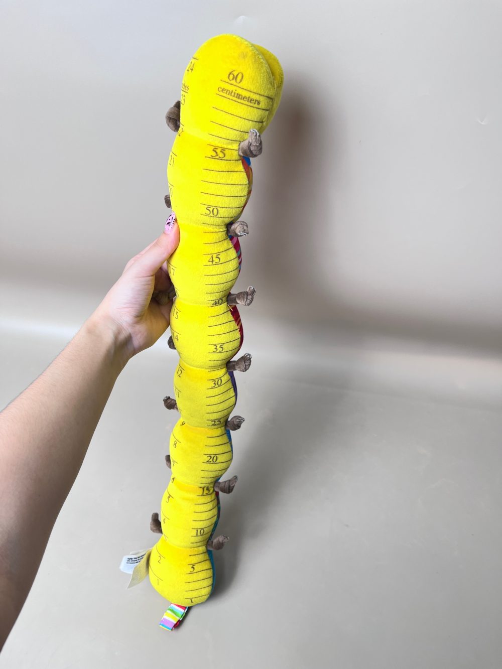 Thú nhồi bông đồ chơi Tomy Lamaze hình sâu dài (có tiếng chuông, tiếng bóp kêu và tiếng lục lạc) - Ảnh 8