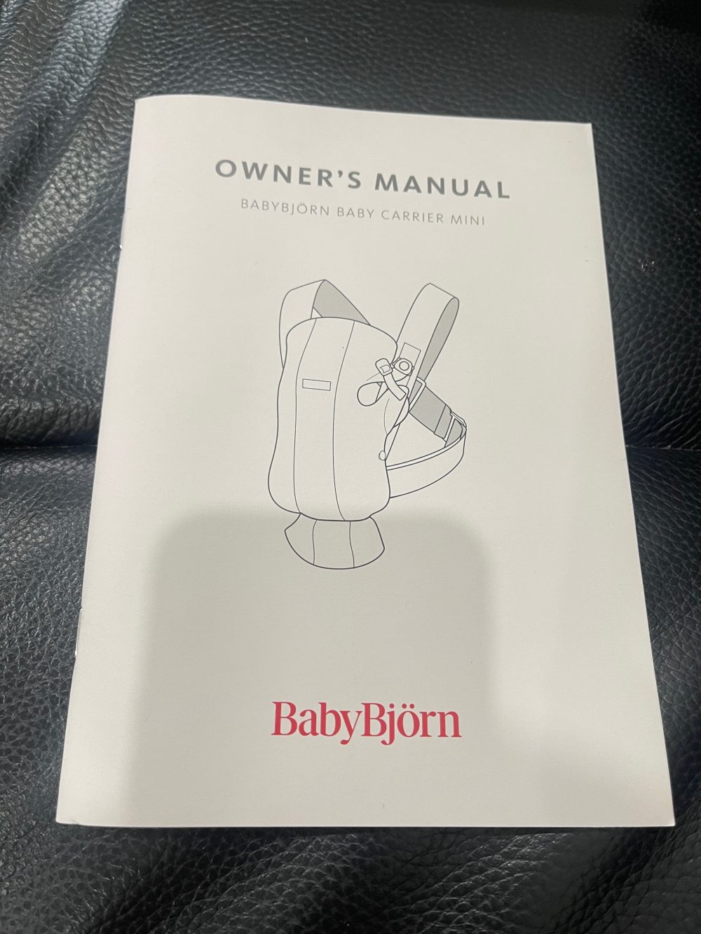 Địu BabyBjorn Baby Carrier Mini Ariy mesh màu grey beige (size: 0m->1y~ 3kg2->11kg) full box (Bill VNQ) - Ảnh 3