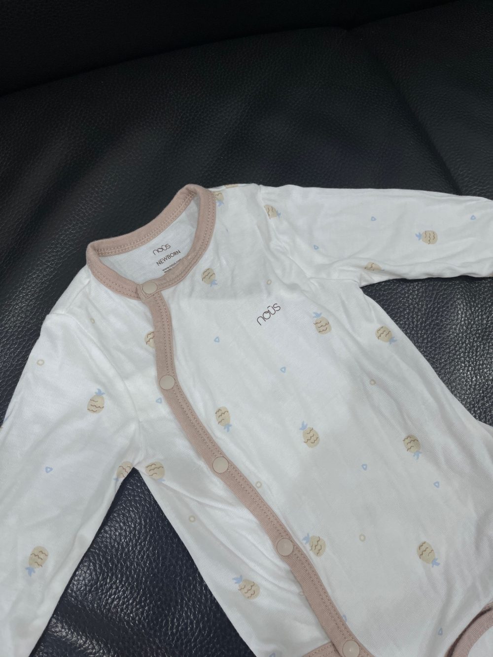 Set 3 bộ Nous màu nâu/be size newborn (kèm 2 mũ và 1 đồ chơi) - Ảnh 28