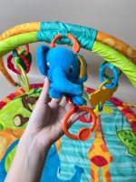 Thảm chơi treo đồ chơi Bright Starts Safari Tales và gối đỡ (full box) - Ảnh 11