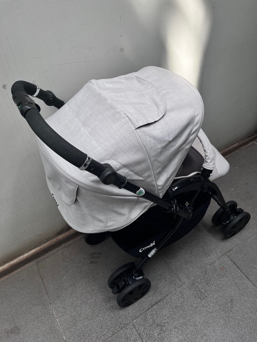 Xe đẩy Combi Crossgo 4 cas màu ghi (size 1→36m, tối đa 15kg) - Ảnh 21