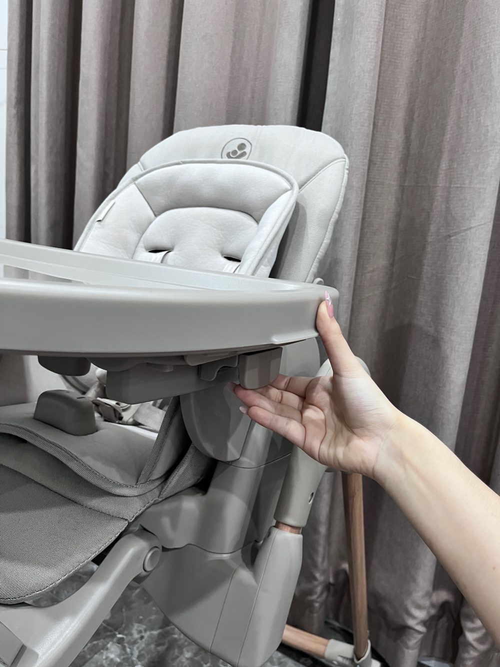 Ghế ăn cho bé Maxi-Cosi Minla Plus, Elegance Beige ( size: Sơ sinh -> 60kg), full box - Ảnh 25