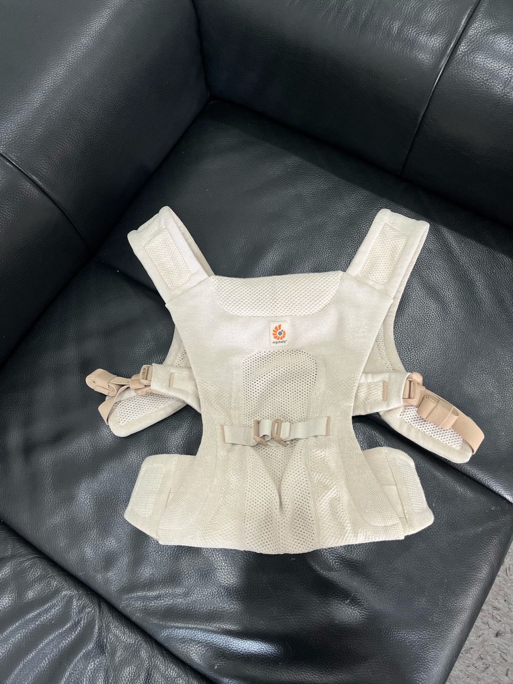Địu Ergobaby Aerloom – Sand ( size: 3.2->15.9kg ~ 0->36m) - Ảnh 4