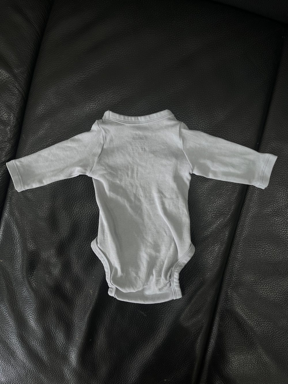 Set 3 bộ bodysuit đáp chéo H&M màu xanh/trắng (size 0→1m) - Ảnh 13