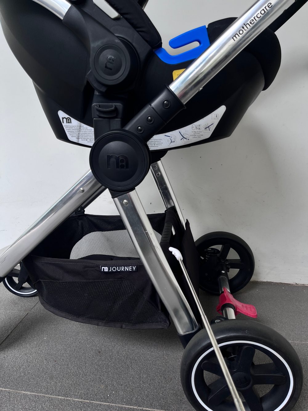 Xe đẩy Mothercare Journey màu đen (0→15kg) - Ảnh 23