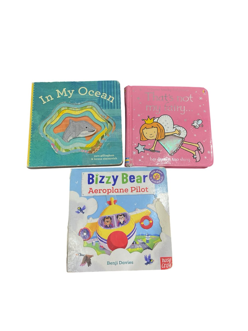 Set 2 cuốn sách In my Ocean và That’s not my fairy tặng kèm sách Bizzy Bear - Ảnh 1