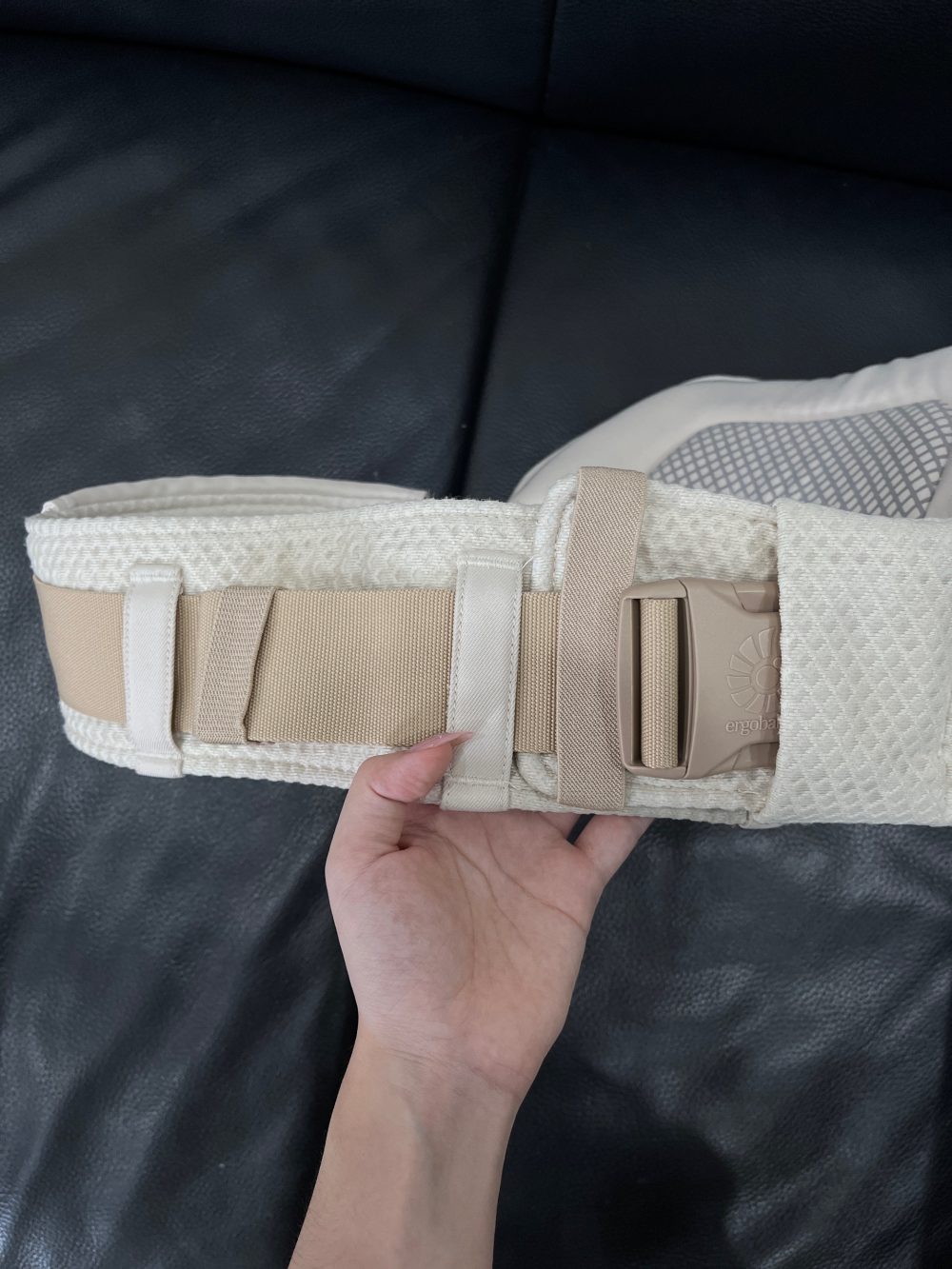 Địu Ergobaby Alta Hip Seat, Natural Beige ( size: 5kg5 -> 20kg ~ 4->48m) - Ảnh 12
