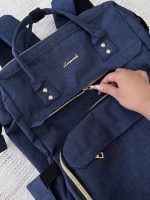 Balo bỉm sữa Lovevook màu xanh - Ảnh 16
