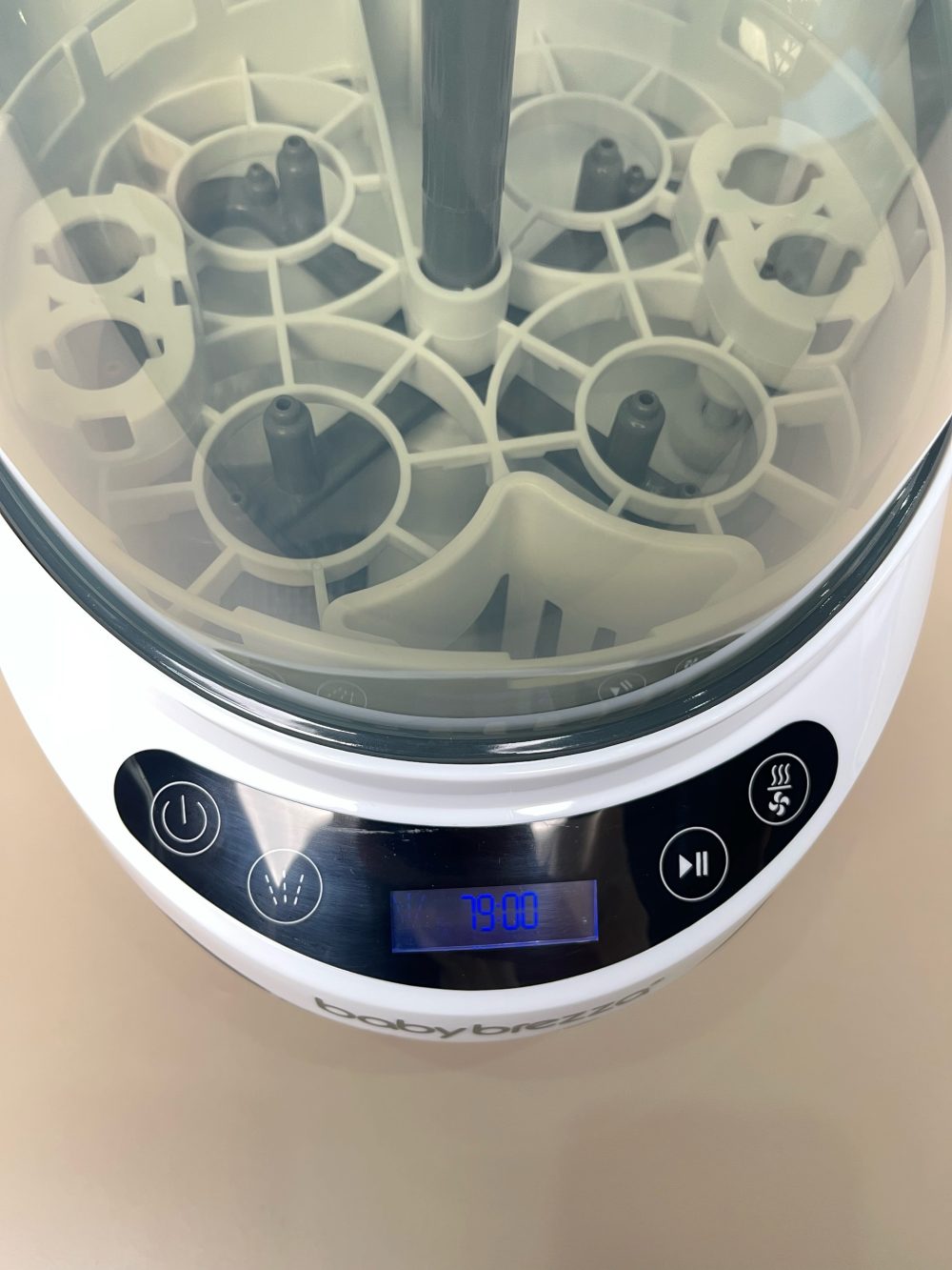 Máy rửa bình Baby Brezza - BH: 11/3/2027 (fullbox) tặng viên rửa & viên tẩy cặn - Ảnh 4