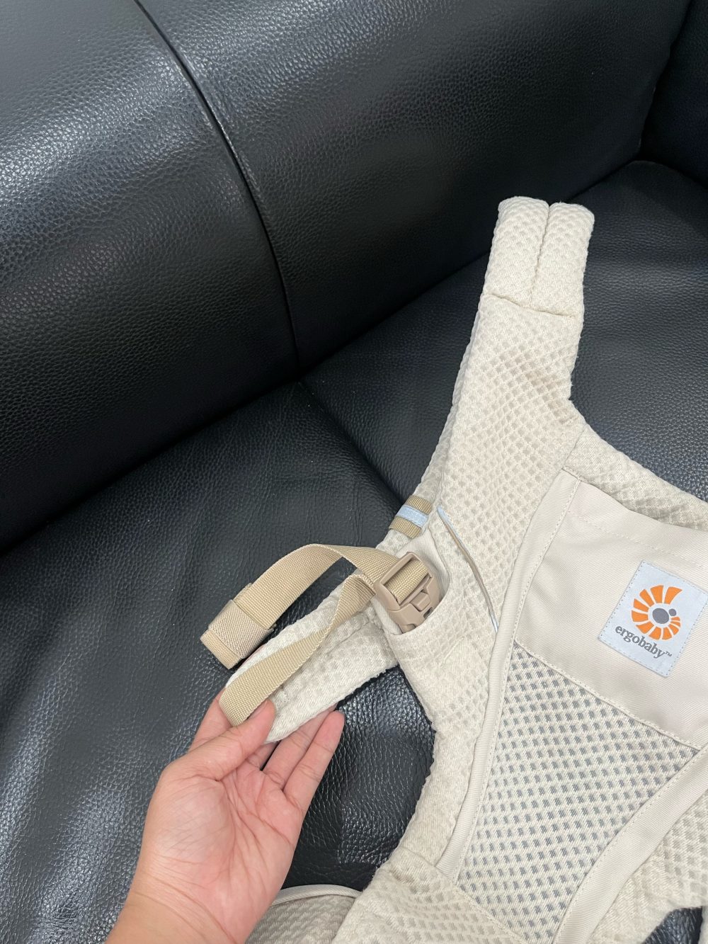 Địu Ergobaby Alta Hip Seat, Natural Beige ( size: 5kg5 -> 20kg ~ 4->48m) - Ảnh 5