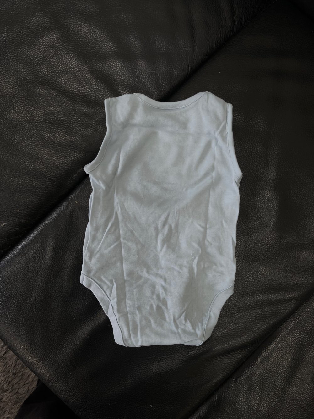 Set 2 bộ bodysuit Mothercare màu xanh kèm bodysuit Carter’s màu xanh (size 6 →9m) - Ảnh 3