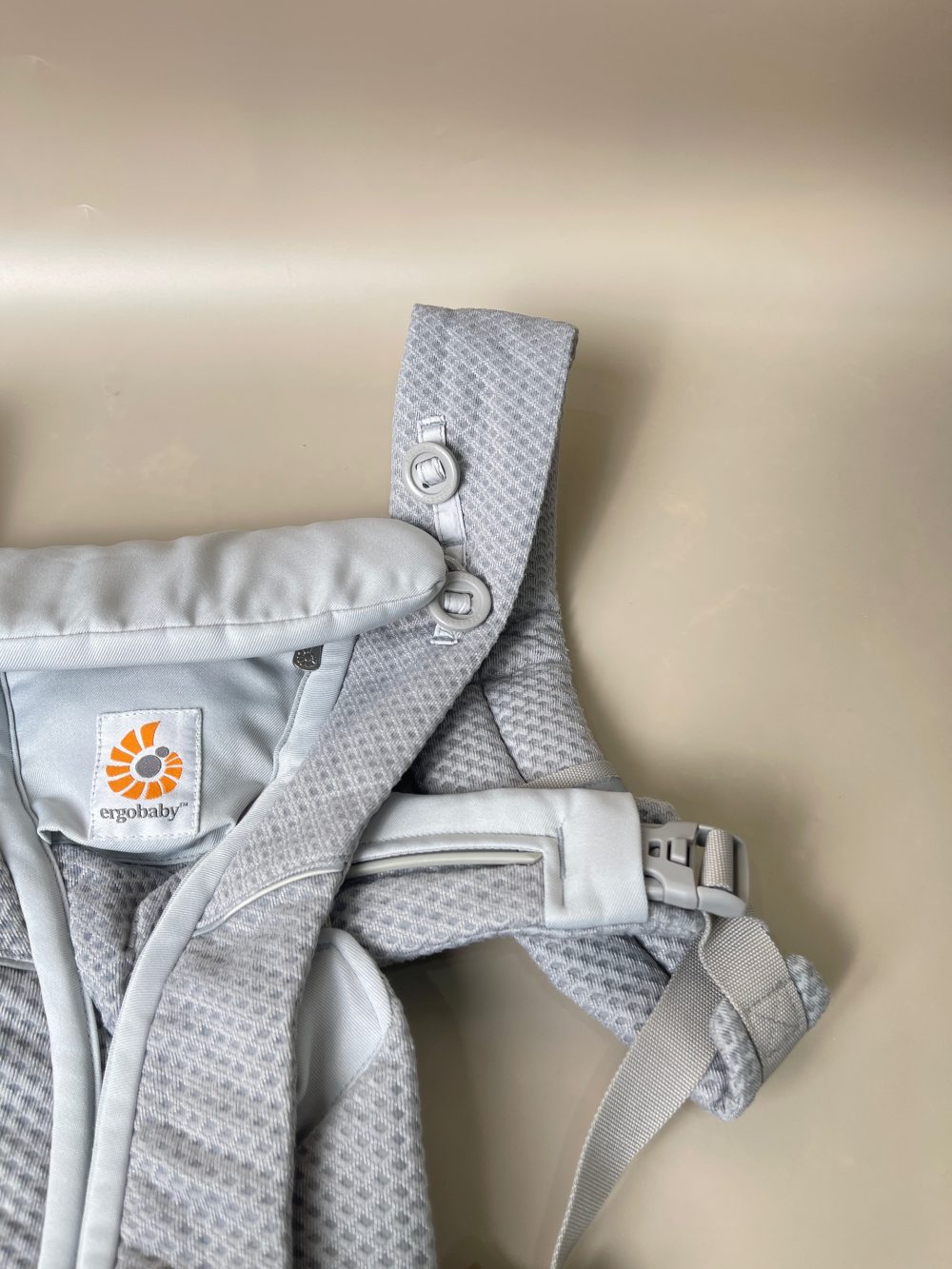 Địu cho bé Ergobaby Omni Breeze, Pearl Grey (size: 3kg2->20kg ~ 0->48m) - Ảnh 6
