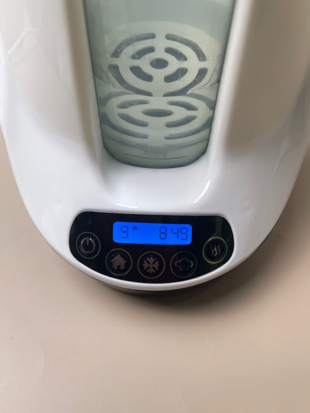 Máy hâm sữa Baby brezza màu trắng có bluetooth ( no box) - Ảnh 6