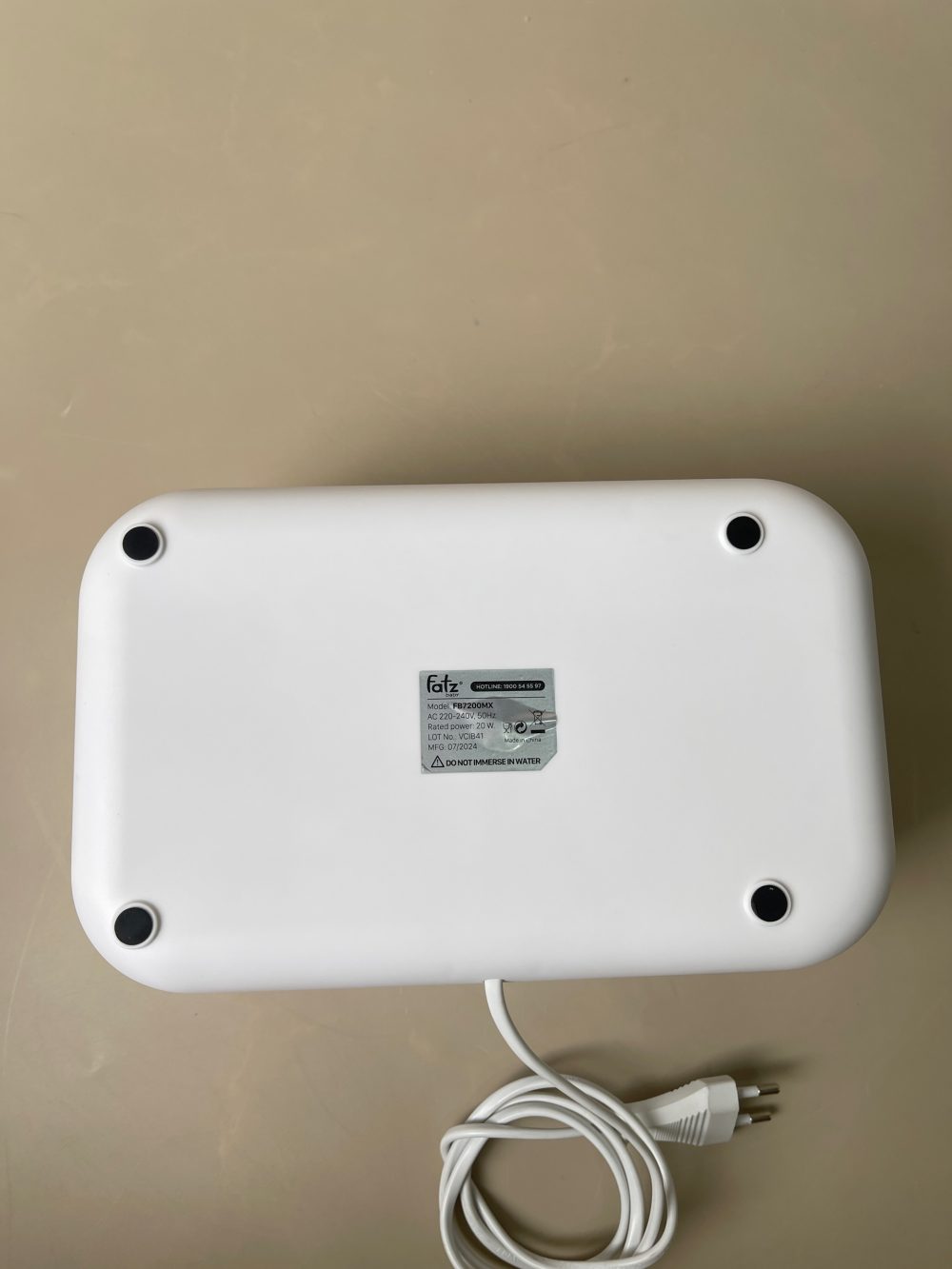 Máy Ủ Ấm Khăn Ướt Fatzbaby Warm 1 (no box) - Ảnh 9