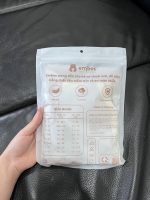 Body chip dài tay kèm quần kẻ Embes màu nâu (size 6→9m) - Ảnh 3