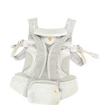 Địu Ergobaby Omni Breeze, Pearl Grey (size: 3kg2→20kg4~ 0→48m)