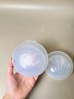 Set 2 phễu hứng sữa silicone Coniu tặng kèm miếng lót thắm sữa Molli - Ảnh 3
