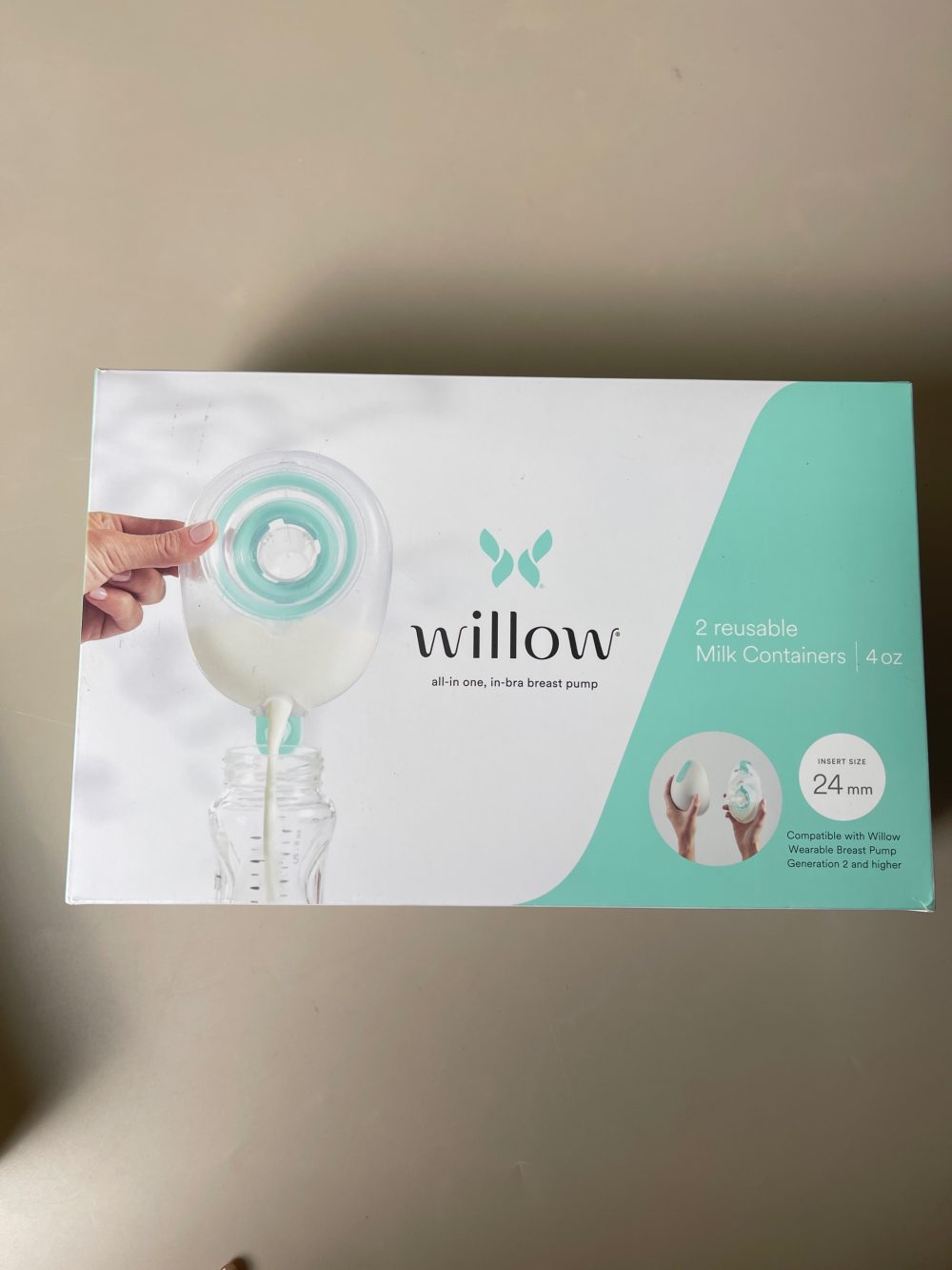 Máy hút sữa Willow 360 ( full box) kèm thêm phụ kiện Container & Flange - Ảnh 6