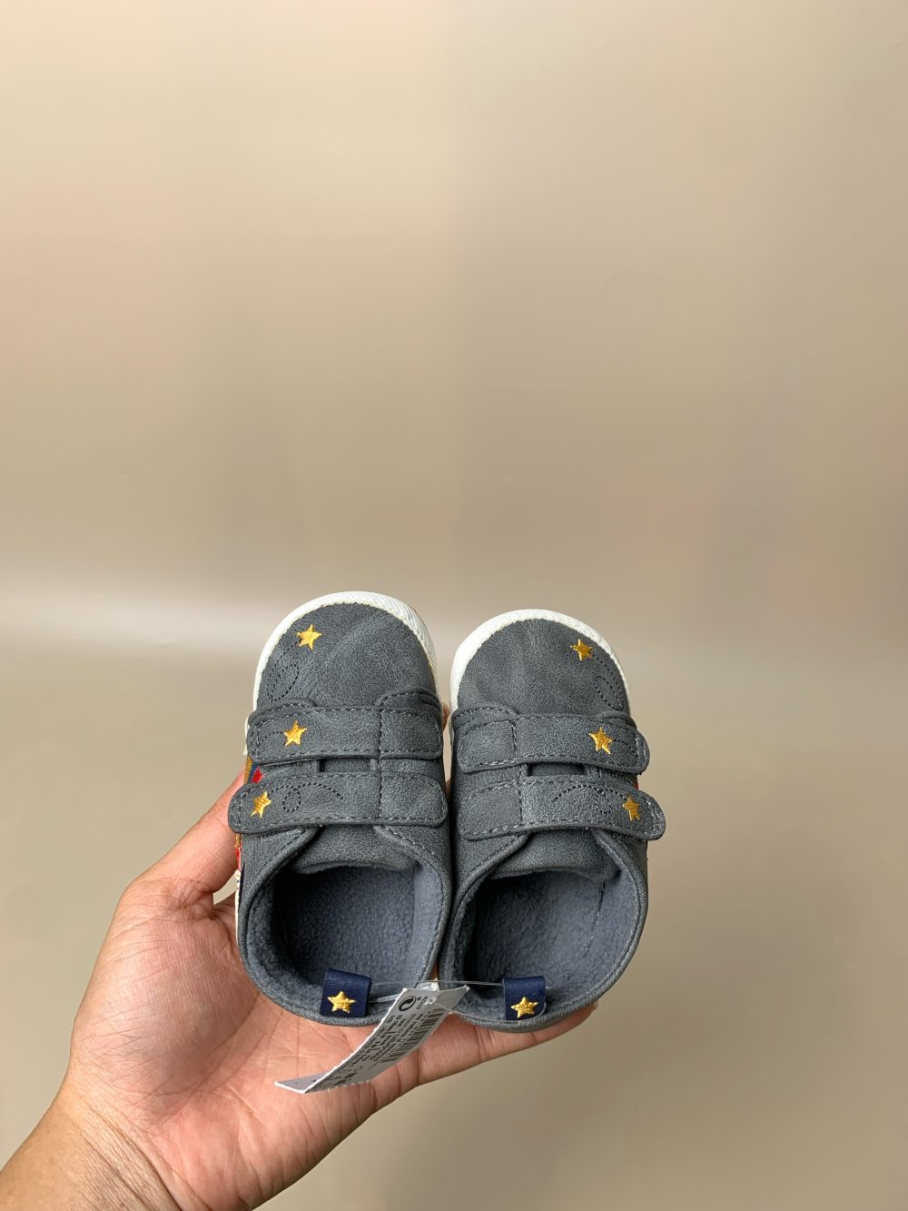 Giày vải lót bông Next baby hoạ tiết tên lửa (12-18m/11,5-12cm) - Ảnh 4