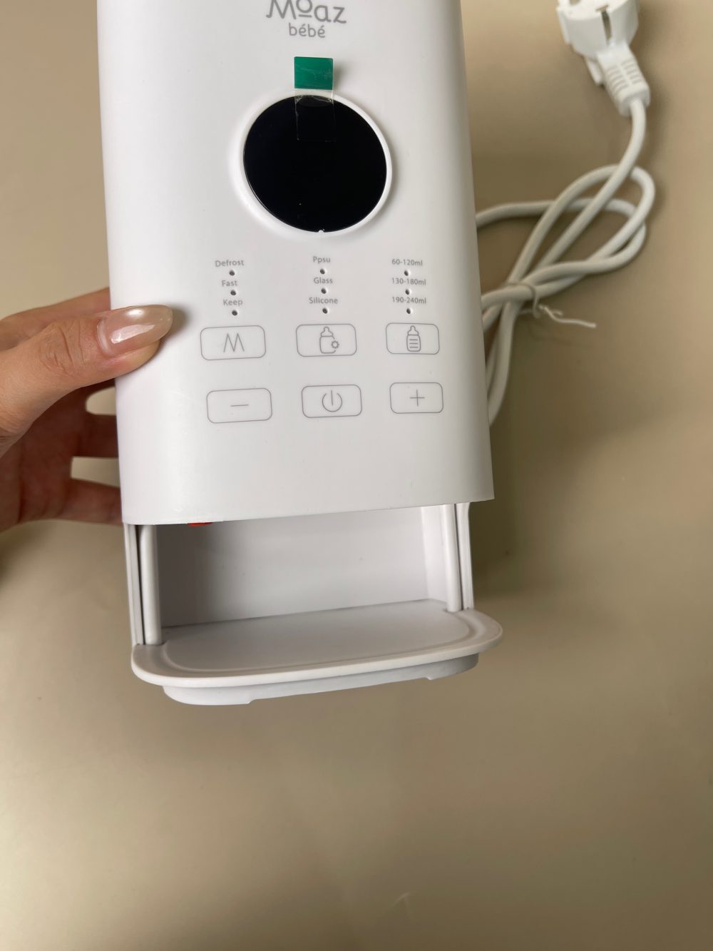 Máy hâm sữa Moaz BéBé MB – 033 ( full box) - Ảnh 7