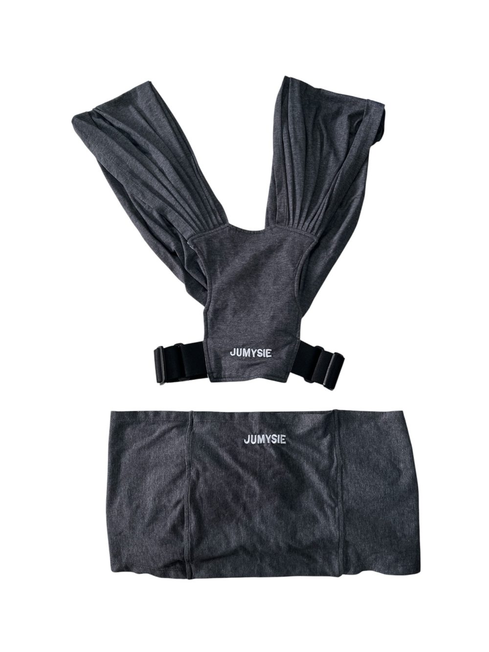 676979029312421c893878d86db1d6a5 Địu Vải Jumysie màu xám ( size M~0m->18m ) - Ảnh 1