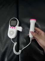 Máy đo tim thai FETAL DOPPLER màu hồng ( full box) kèm gel - Ảnh 12