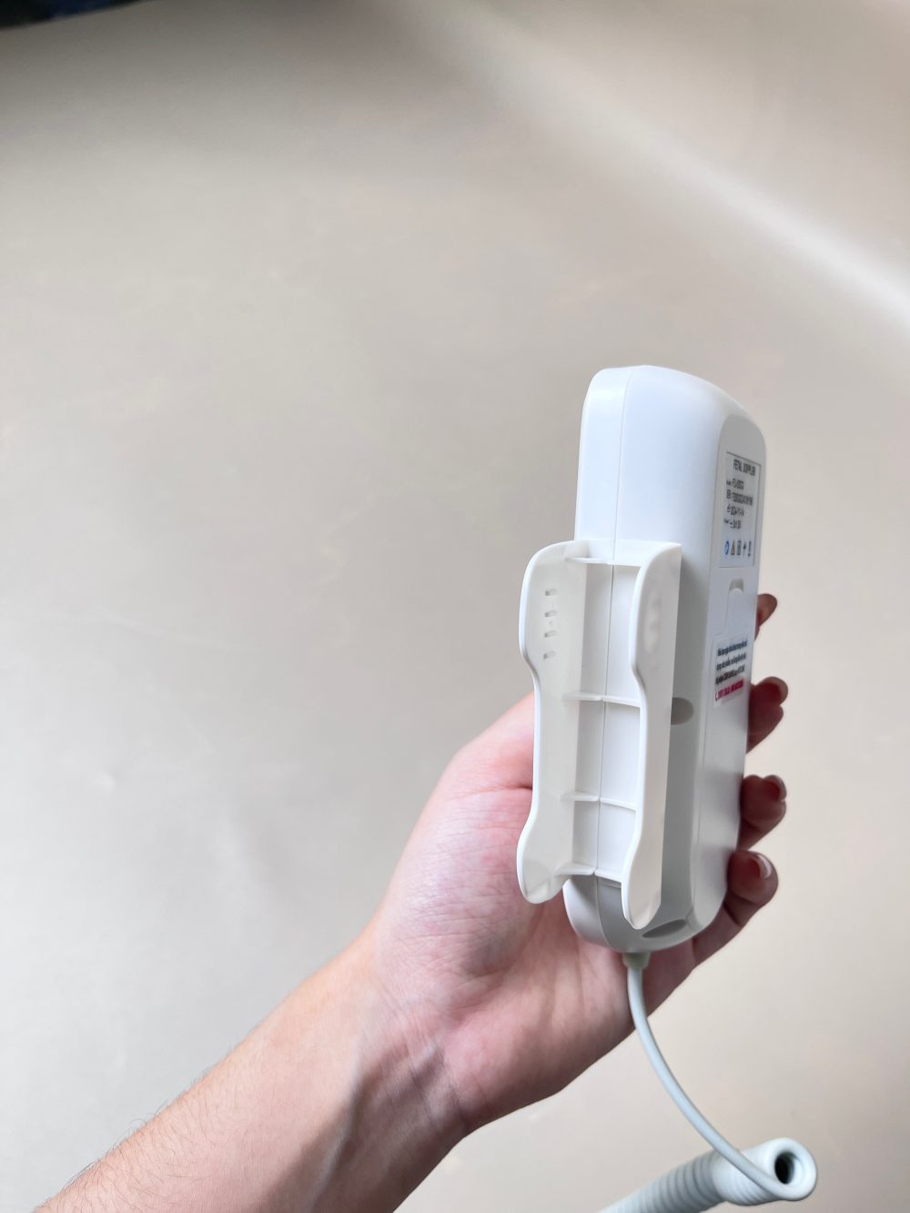 Máy đo tim thai Sambi Fetal Doppler (full box) kèm gel - Ảnh 2
