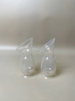 Set 2 cốc hứng sữa silicone Pigeon ( no box) - Ảnh 3