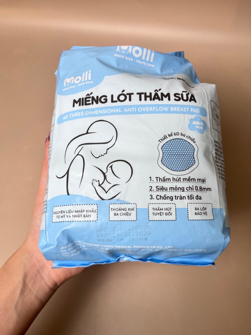 Set 2 phễu hứng sữa silicone Coniu tặng kèm miếng lót thắm sữa Molli - Ảnh 10