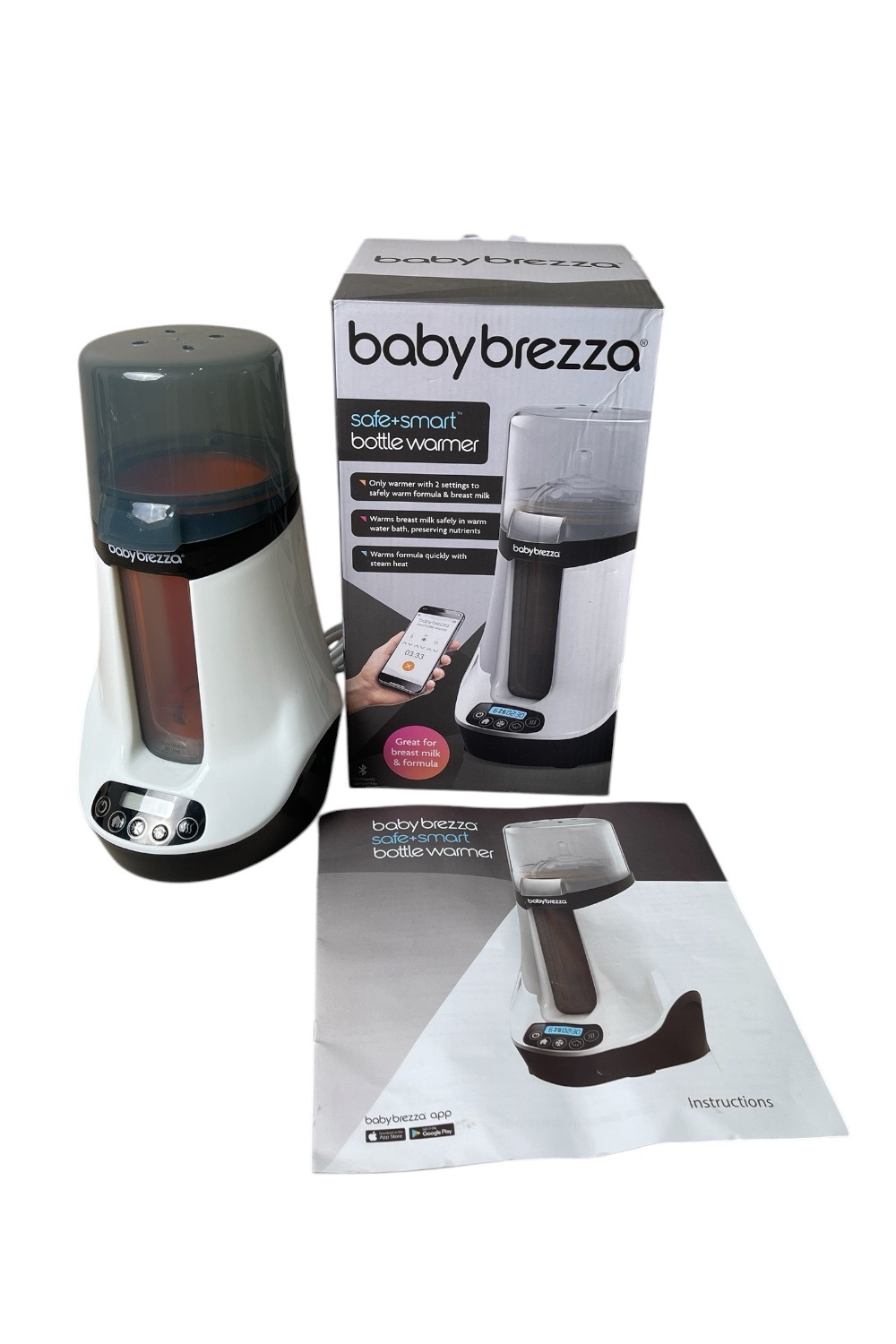 6c325c2862ab471fbd167de8037bb369 Máy hâm sữa Baby brezza có bluetooth (BH 5/3/2027, full box) - Ảnh 1