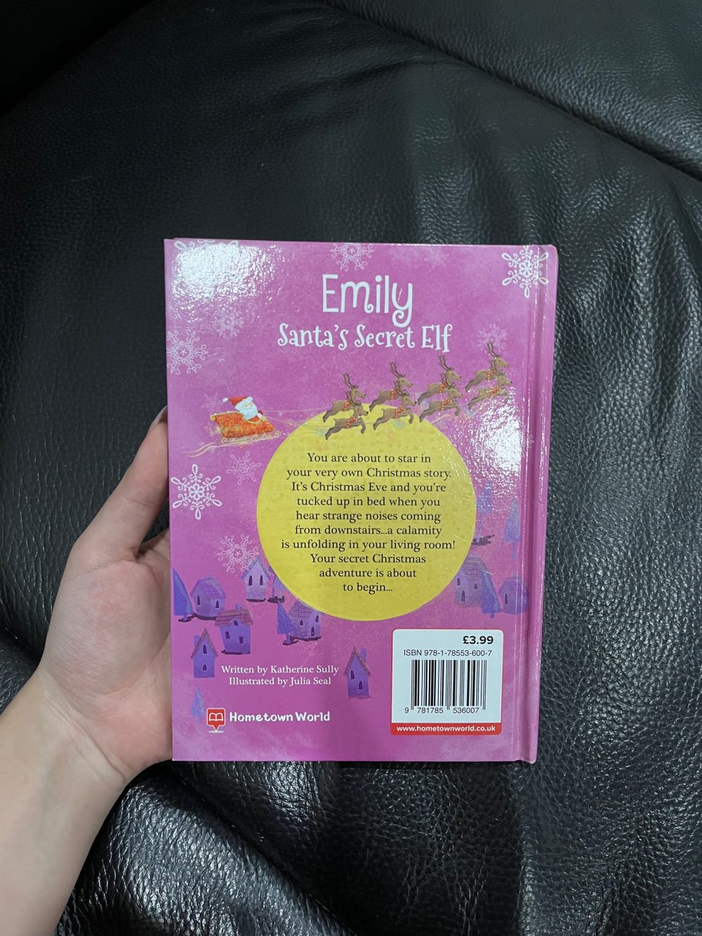 Set 3 cuốn sách Baby Reindeer, Snowy Fun! Và Emily Santa’s Secret Fit - Ảnh 10