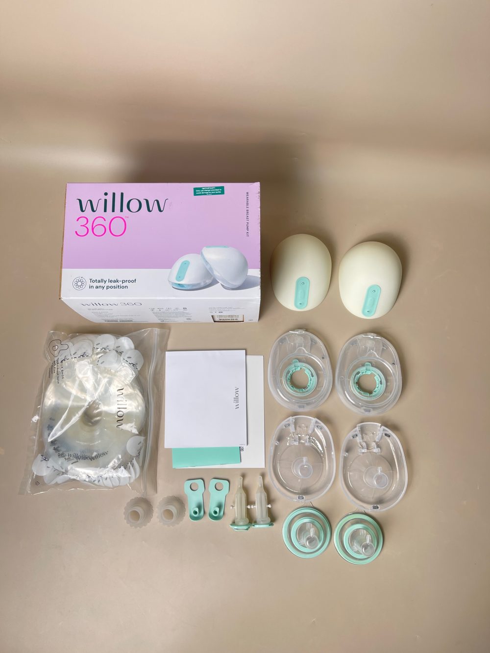 Máy hút sữa Willow 360 - kèm phụ kiện phễu reusable milk container 24mm (full box) - Bill mua nc ngoài - Ảnh 10