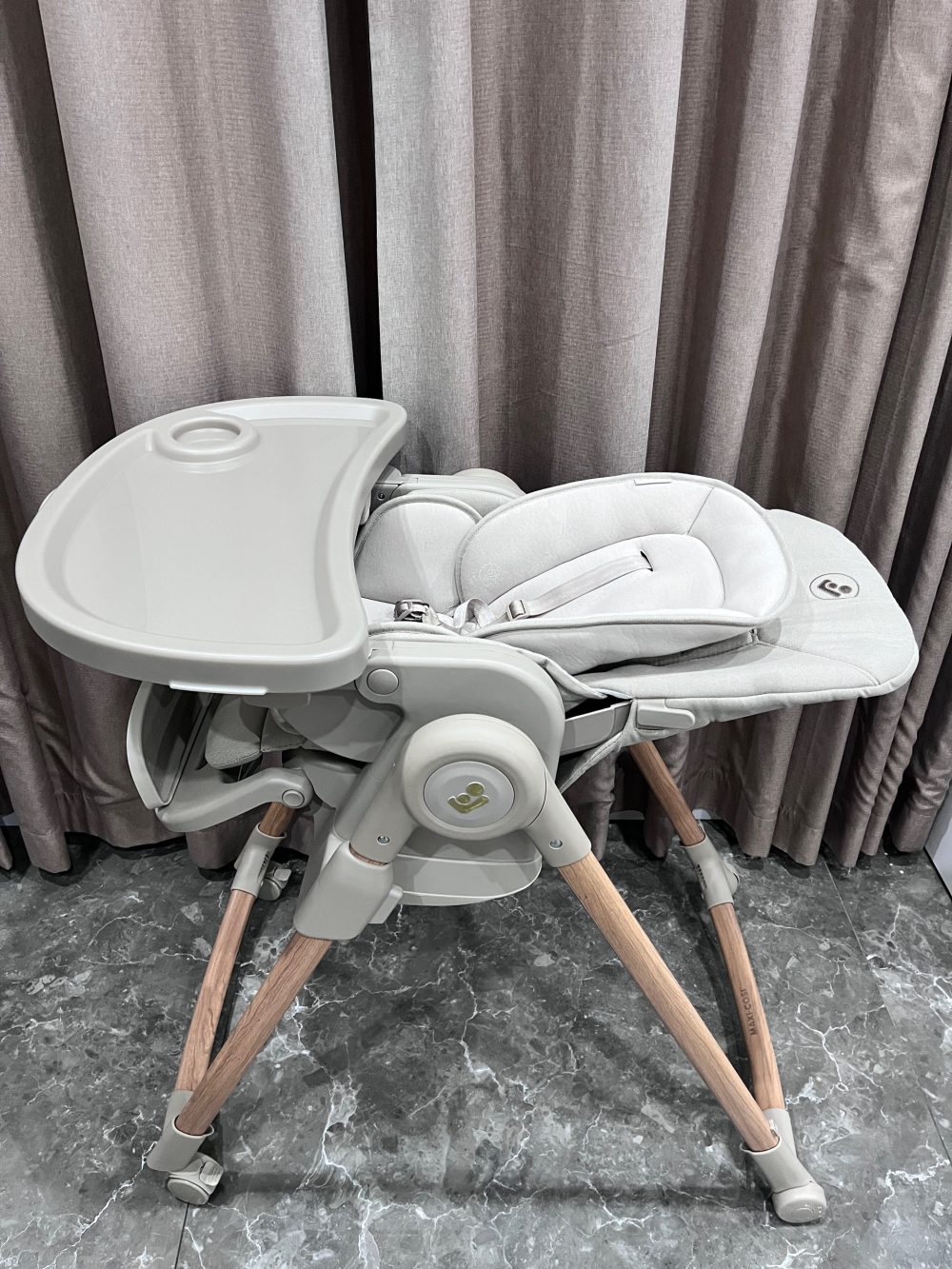Ghế ăn cho bé Maxi-Cosi Minla Plus, Elegance Beige ( size: Sơ sinh -> 60kg), full box - Ảnh 5