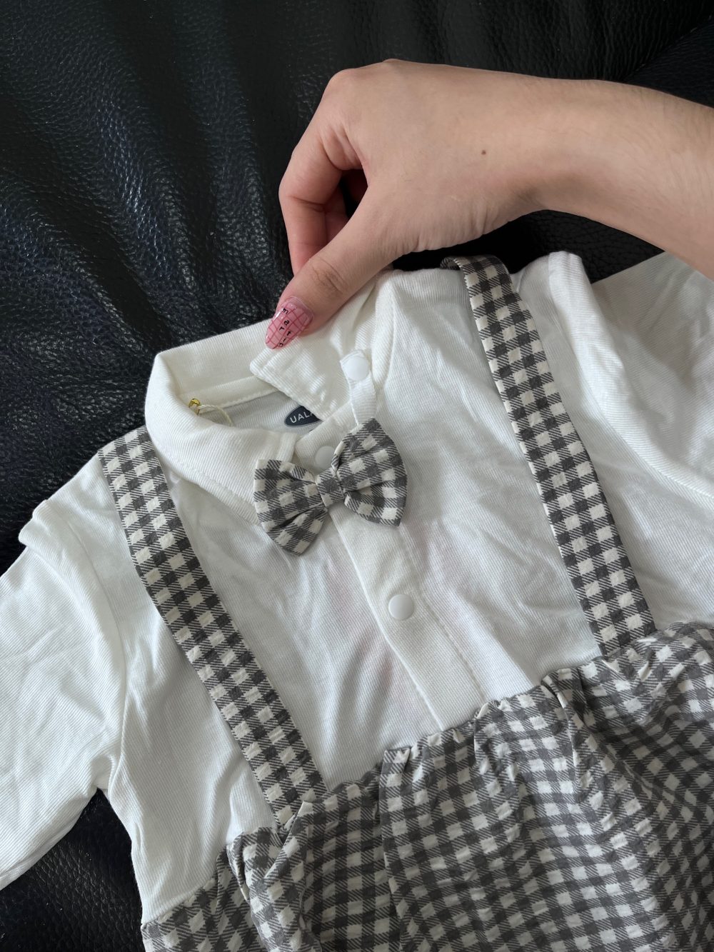 Set 2 body đùi Uala Rogo & Carter's màu xám (size 6→9m) - Ảnh 16