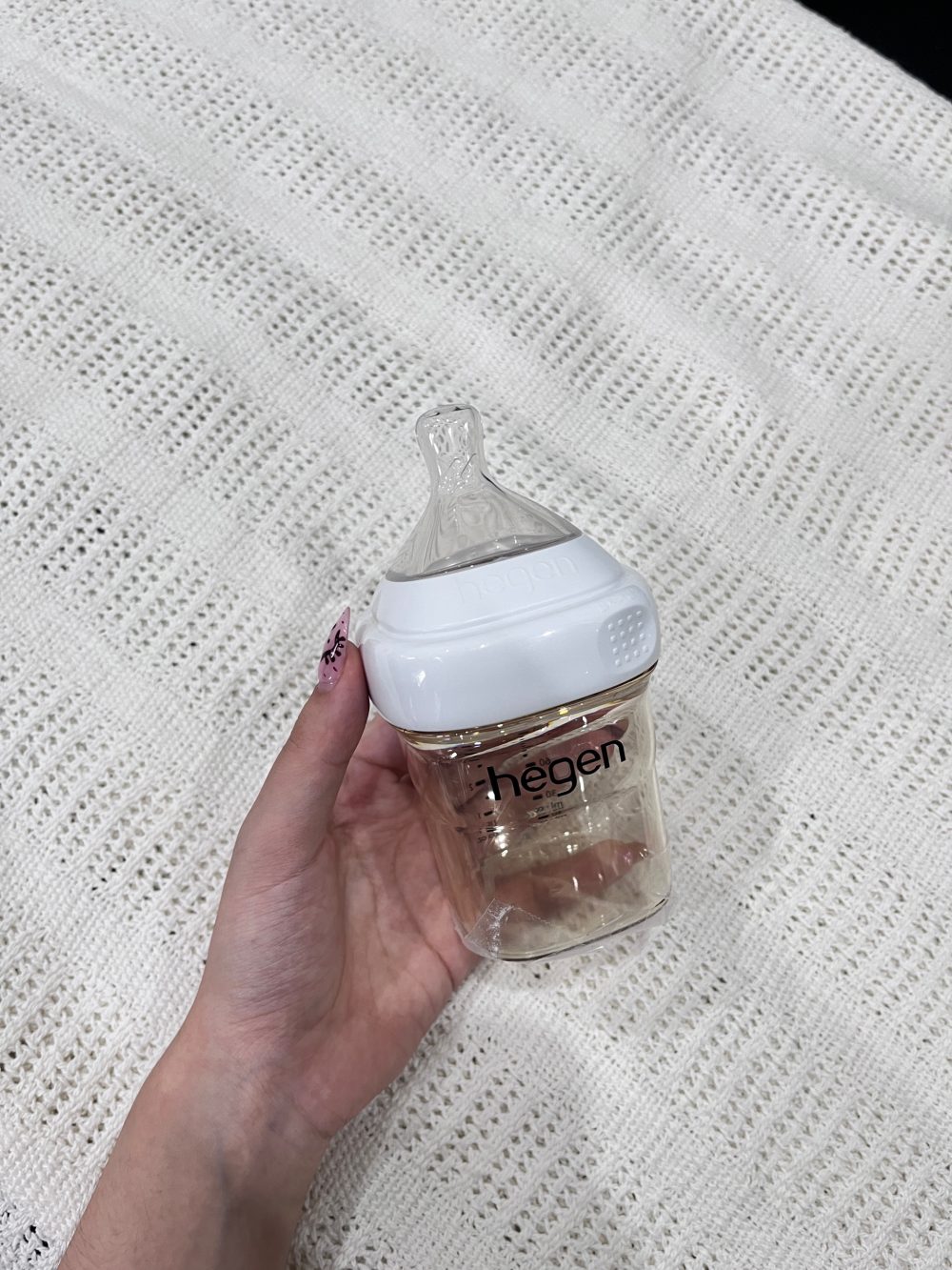 Bình sữa Hegen 150ml kèm nắp màu hồng - Ảnh 13