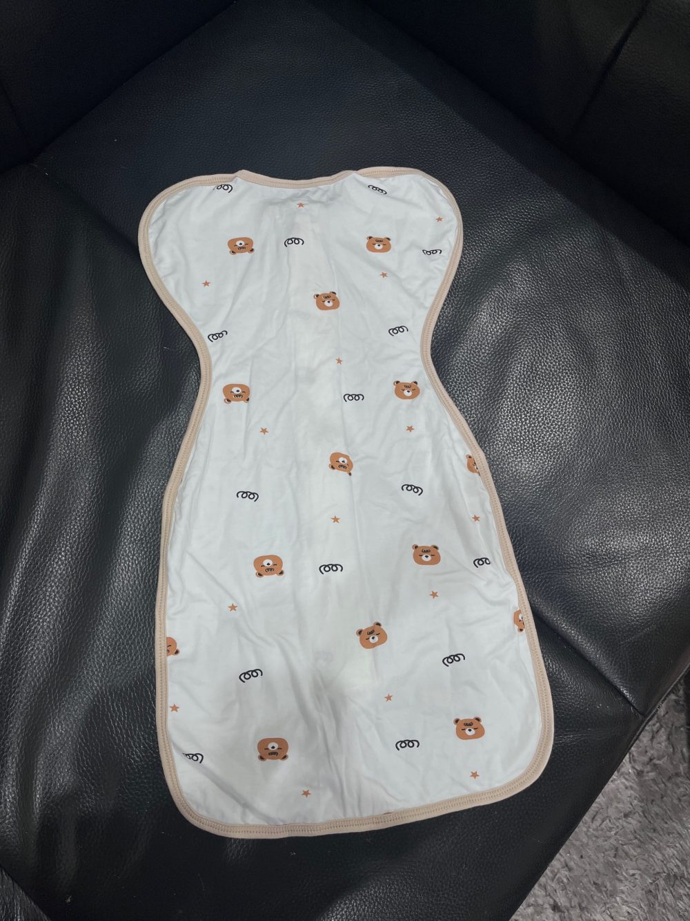Set 3 nhộng kén ngủ Unbee, 2 màu trắng họa tiết hoạt hình (size 0→3m) & 1 màu xanh (size 0→6m) - Ảnh 8