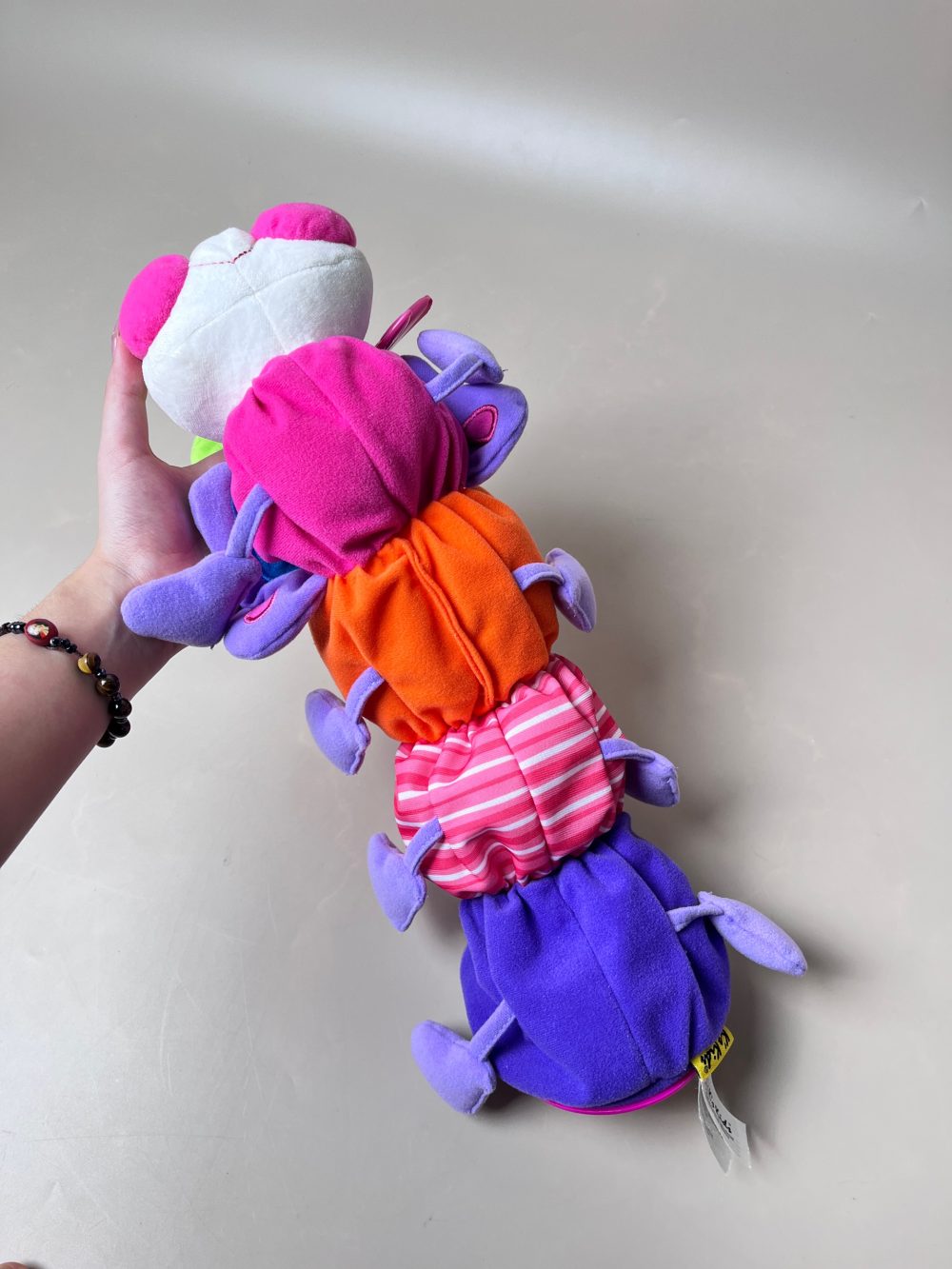 Set thú nhồi bông đồ chơi Tomy Lamaze, K’s kids hình sâu dài và sách vải Jollybaby chủ đề đuôi khủng long - Ảnh 8