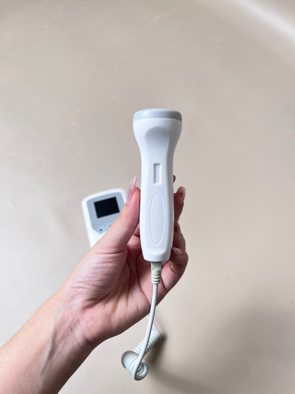 Máy đo tim thai Sambi Fetal Doppler (full box) kèm gel - Ảnh 15