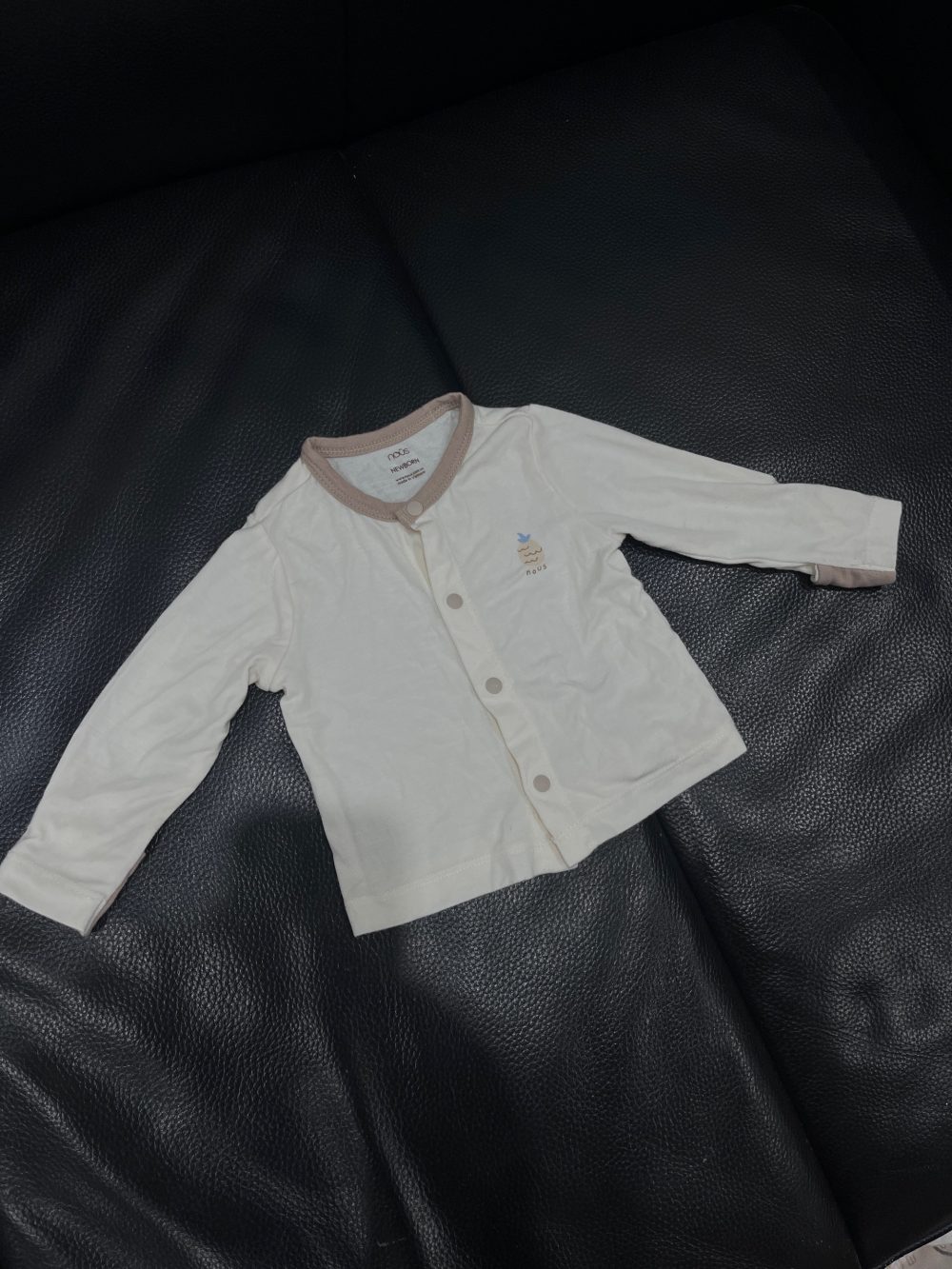 Set 3 bộ Nous màu nâu/be size newborn (kèm 2 mũ và 1 đồ chơi) - Ảnh 18