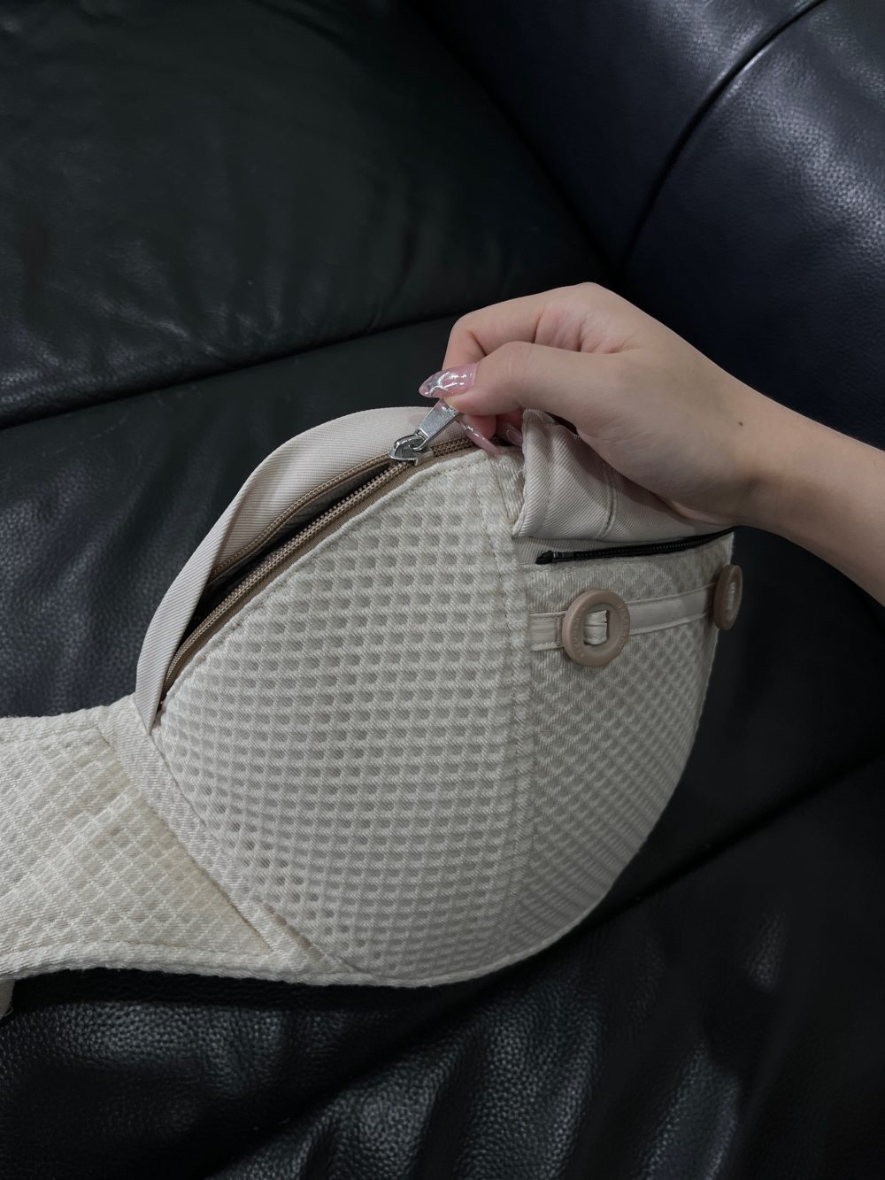 Địu Ergobaby Alta Hip Seat, Natural Beige ( size: 5kg5 -> 20kg ~ 4->48m) - Ảnh 22