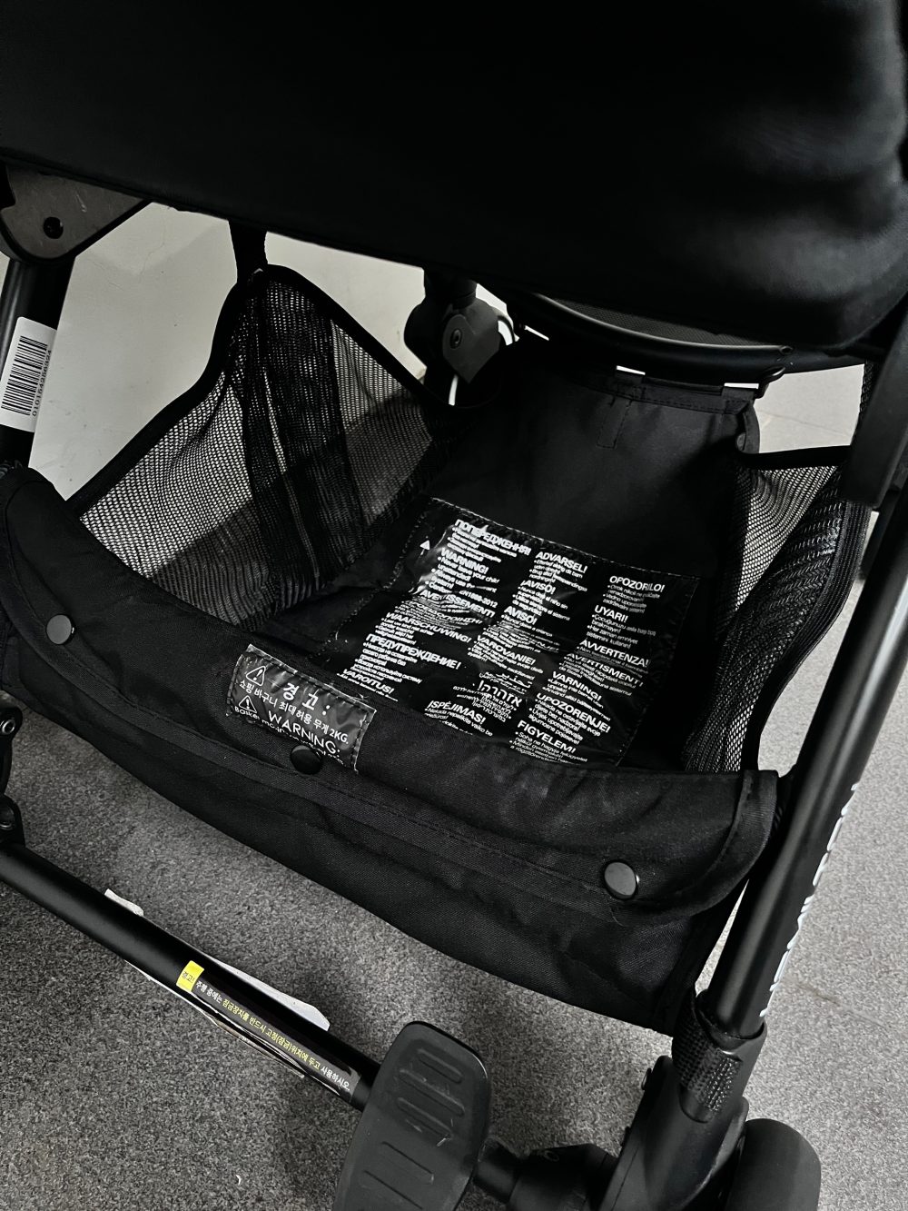 Xe đẩy Hamilton X1 màu đen ( size: 0->4y, tối đa 20kg) - Ảnh 19