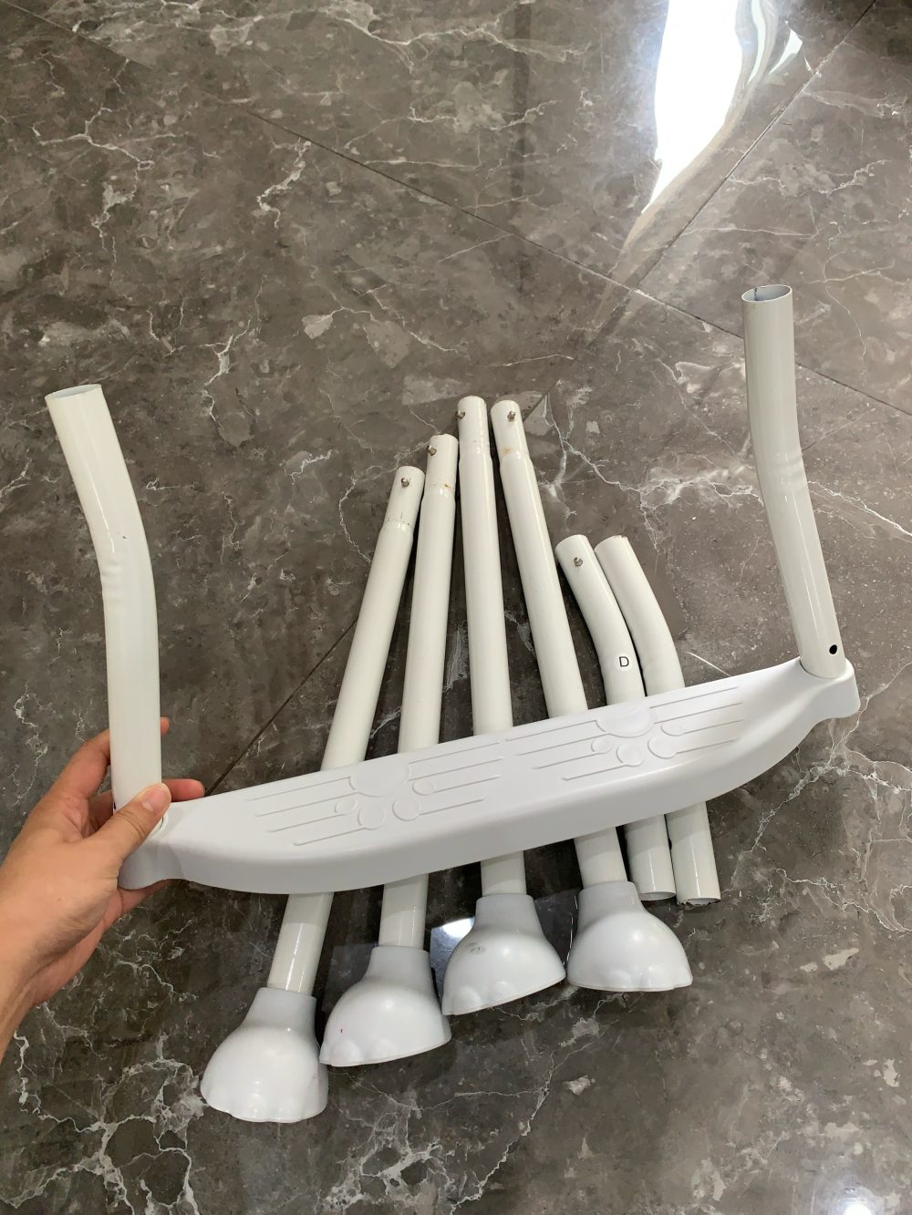 Ghế ăn dặm gấp gọn Ifam hoạ tiết gấu xám ( ghế cao 55cm) - Ảnh 22