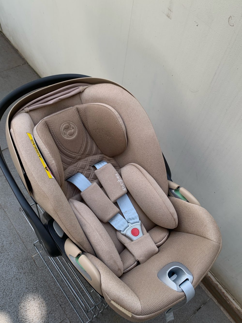 Ghế ngồi ô tô Cybex Cloud T i-size màu cozy beige (45-87cm<13kg) - Ảnh 10