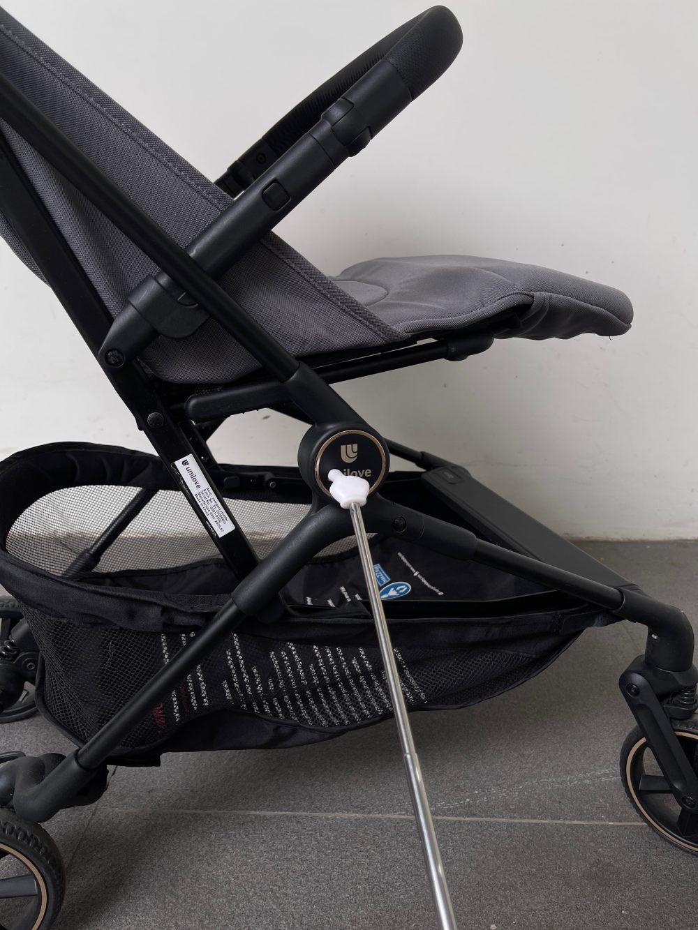 Xe đẩy Unilove AERO khung nhôm màu xám (Size: 0m->4y, tối đa 22kg) - Ảnh 28