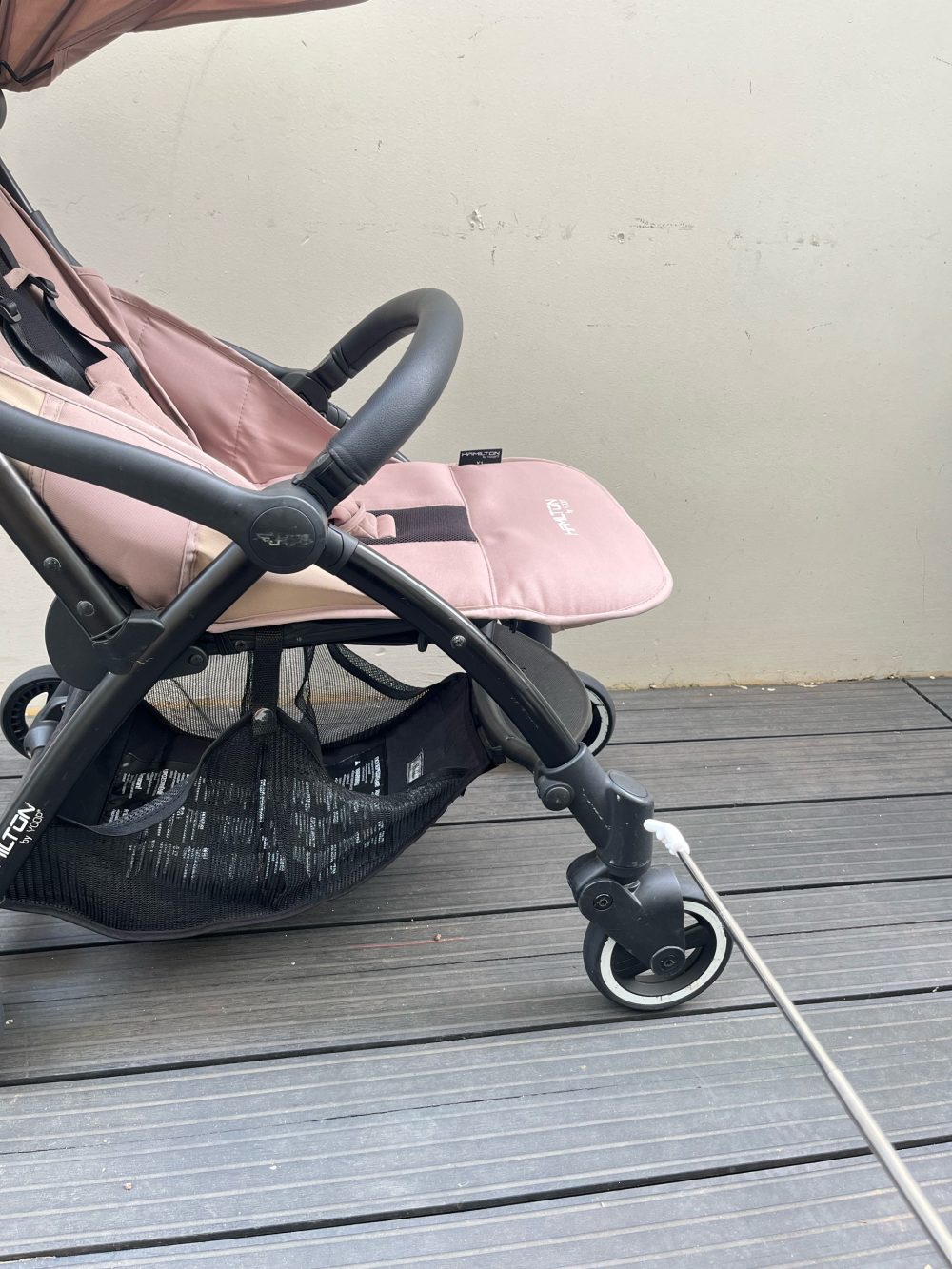 Xe đẩy Hamilton X1 màu nâu ánh hồng ( size: 0->4y, tối đa 20kg) - Ảnh 3