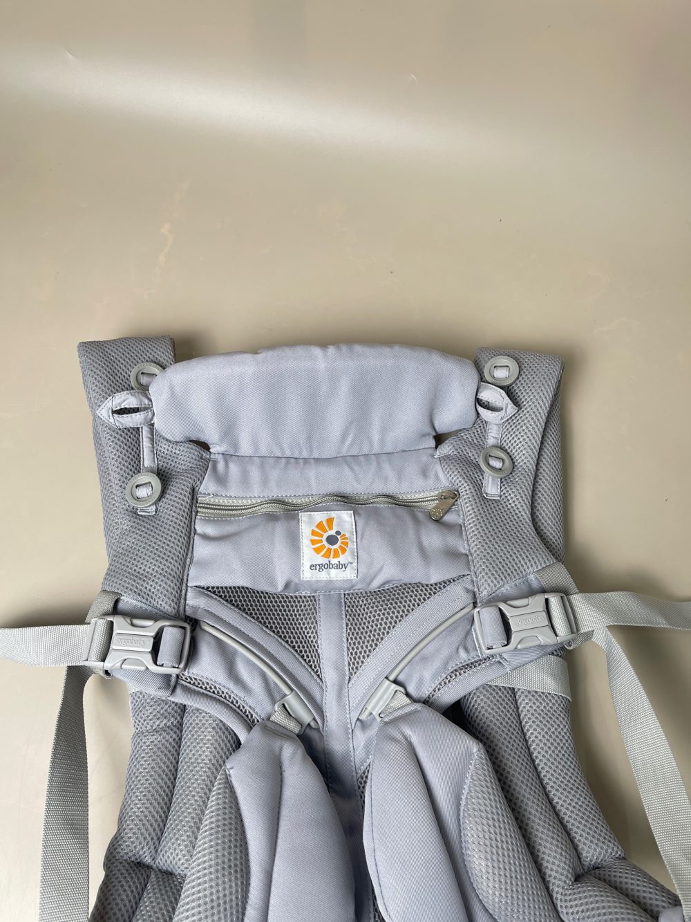 Địu cho bé Ergobaby Omni 360 Cool Air Mesh Pearl Grey (size: 3kg2->20kg ~ 0->48m, full box) - Ảnh 15