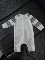 Set bodysuit len Mothercare kèm 2 bodysuit H&M màu trắng/sọc xanh (size 0→4m) - Ảnh 19