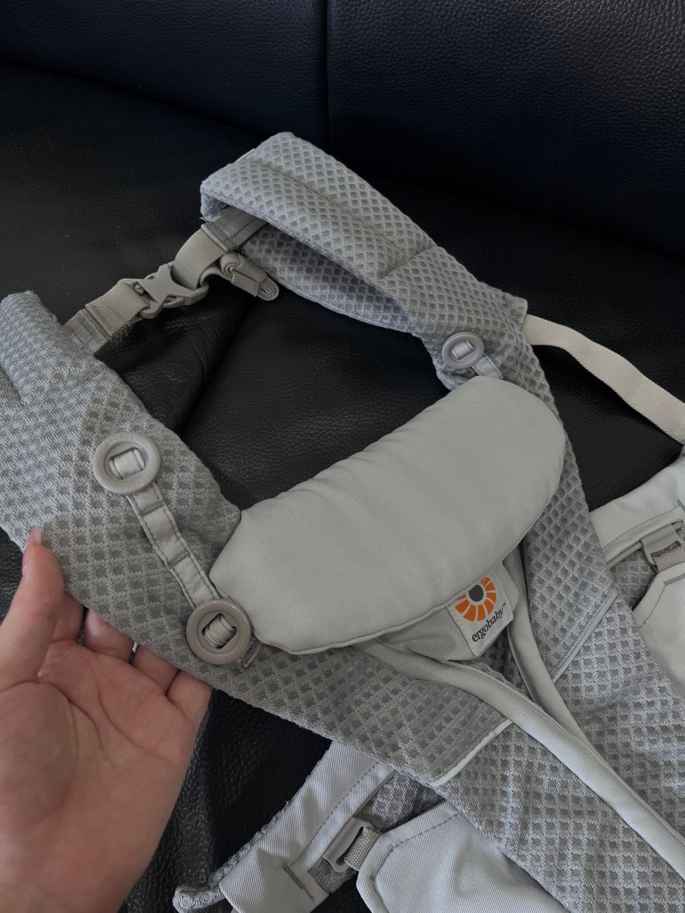 Địu Ergobaby Omni Breeze, Pearl Grey (size: 3kg2→20kg4~ 0→48m) - Ảnh 20