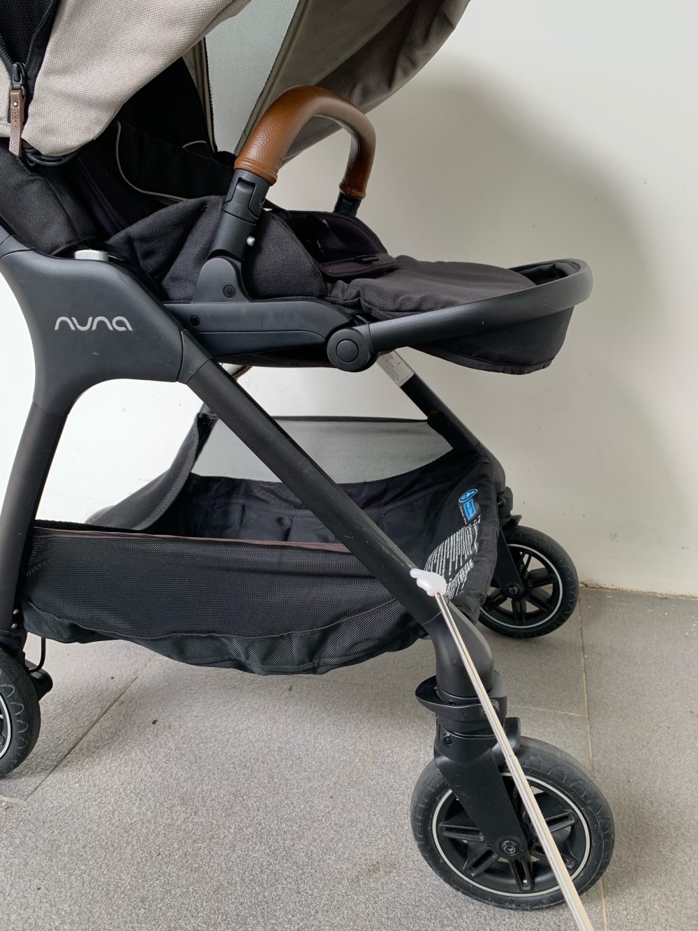 Xe đẩy Nuna Triv màu xám khung đen (sơ sinh - 22kg) - Ảnh 10
