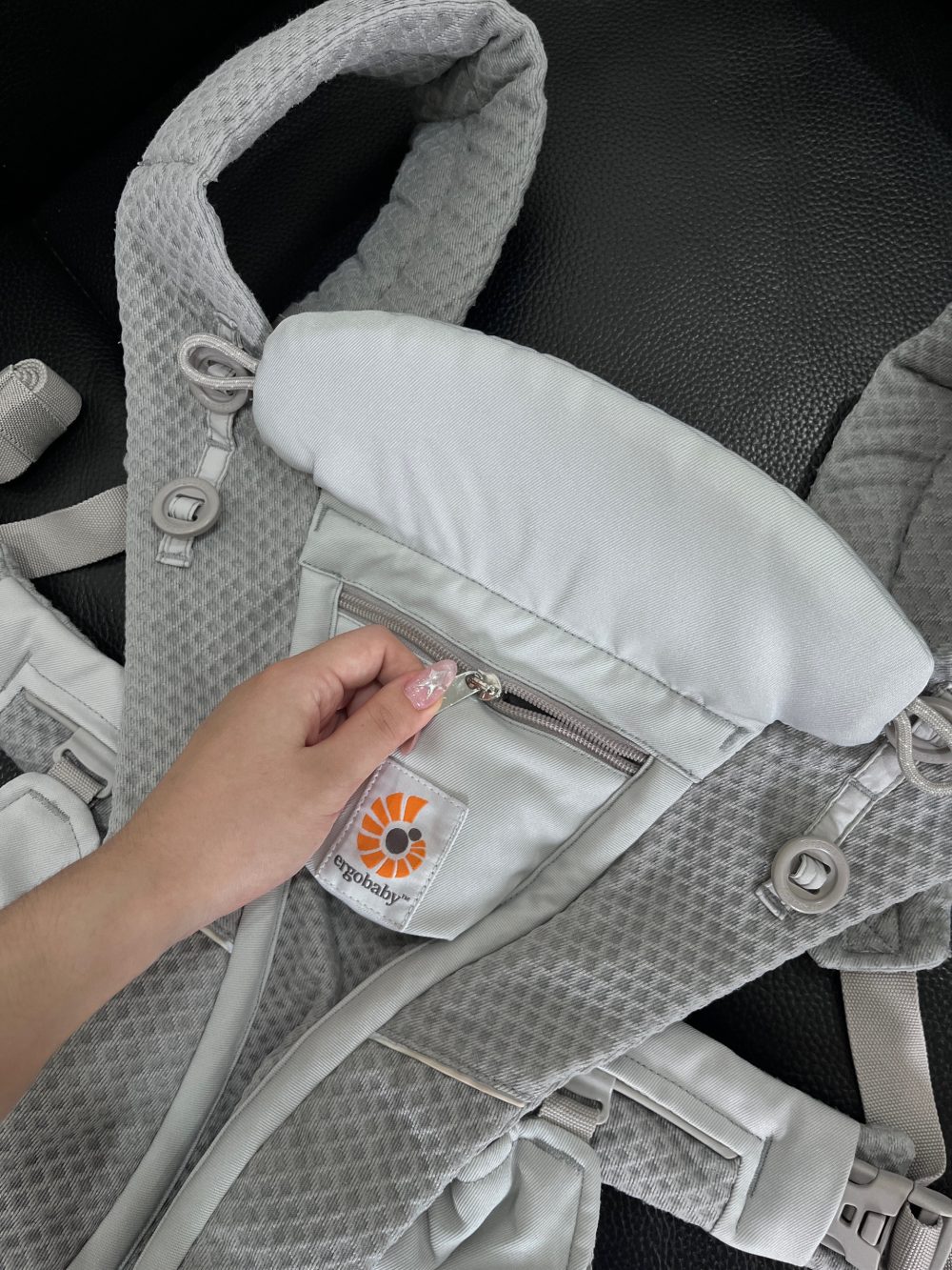 Địu Ergobaby Omni Breeze, Pearl Grey ( Size: 3.2->20kg ~ 0->48m) - Ảnh 6